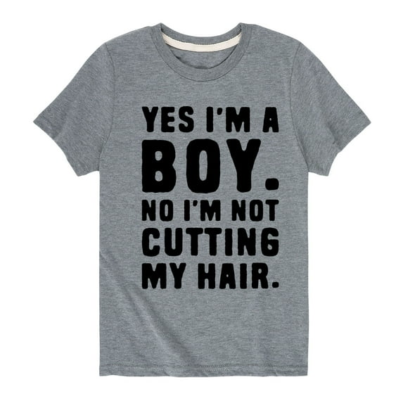 Instant Message - Not Cutting My Hair - Toddler Short Sleeve T-Shirt