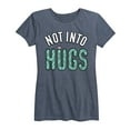 thumbnail image 1 of Instant Message - Not Into Hugs Cactus - Women's Short Sleeve Graphic T-Shirt, 1 of 5