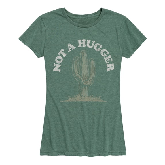 Instant Message - Not a Hugger - Women's Short Sleeve Graphic T-shirt