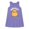 thumbnail image 1 of Instant Message - Nugget - Girls Aline Dress, 1 of 5
