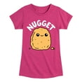 thumbnail image 1 of Instant Message - Nugget - Girls Fitted Short Sleeve Tee, 1 of 6