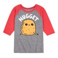 thumbnail image 1 of Instant Message - Nugget - Toddler & Youth Raglan Graphic T-Shirt, 1 of 7