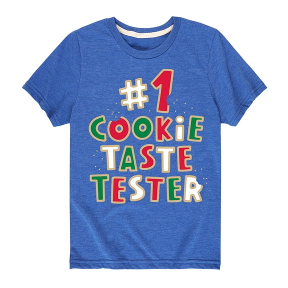 Instant Message - Number One Cookie Taste Tester - Toddler And Youth Boys Short Sleeve T-Shirt