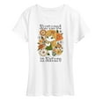 thumbnail image 1 of Instant Message - Nurtured In Nature - Women's Short Sleeve Graphic T-Shirt, 1 of 6