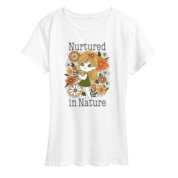 Instant Message - Nurtured In Nature - Women's Short Sleeve Graphic T-Shirt