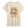 thumbnail image 1 of Instant Message - Nurtured In Nature - Women's Short Sleeve Graphic T-Shirt, 1 of 6