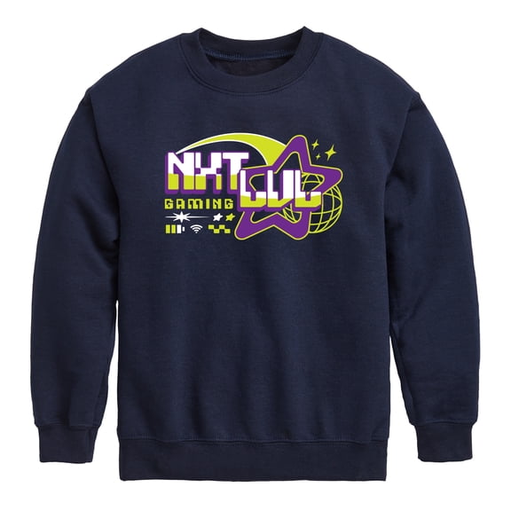 Instant Message - Nxt Lvl Gaming - Youth Boys Crew Fleece Sweatshirt