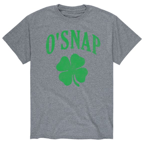 Instant Message - O'snap Shamrock - Men's Short Sleeve Graphic T-Shirt