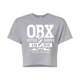 thumbnail image 1 of Instant Message - Obx Lighthouse - Juniors Cropped Graphic T-Shirt, 1 of 5