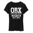 thumbnail image 1 of Instant Message - Obx Lighthouse North Carolina - Destination Vacation - Women's Short Sleeve Graphic T-Shirt, 1 of 6