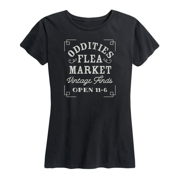 Instant Message - Oddities Flea Market - Women's Short Sleeve Graphic T-Shirt