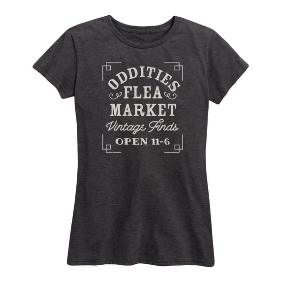 Instant Message - Oddities Flea Market - Women's Short Sleeve Graphic T-Shirt
