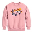 thumbnail image 1 of Instant Message - Off Road Vehicle Stripes - Youth Crew Fleece Sweatshirt, 1 of 4