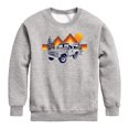 thumbnail image 1 of Instant Message - Off Road Vehicle Stripes - Youth Crew Fleece Sweatshirt, 1 of 5