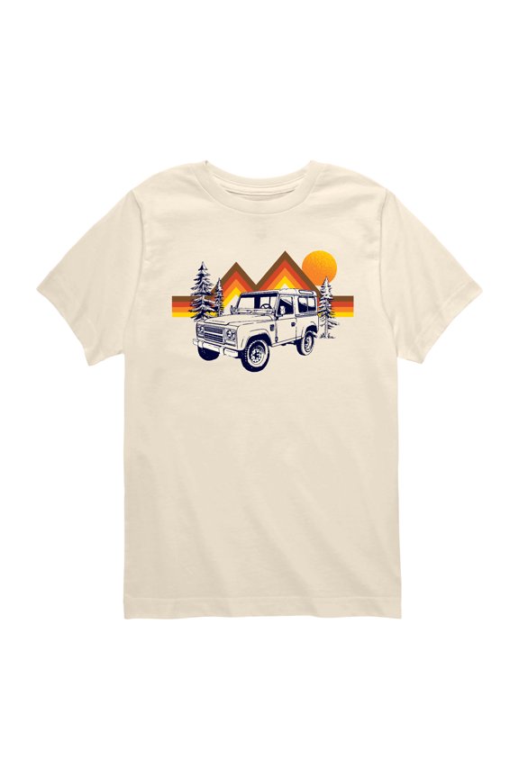 - Off Road Vehicle Stripes - Youth Short Sleeve Graphic T-Shirt