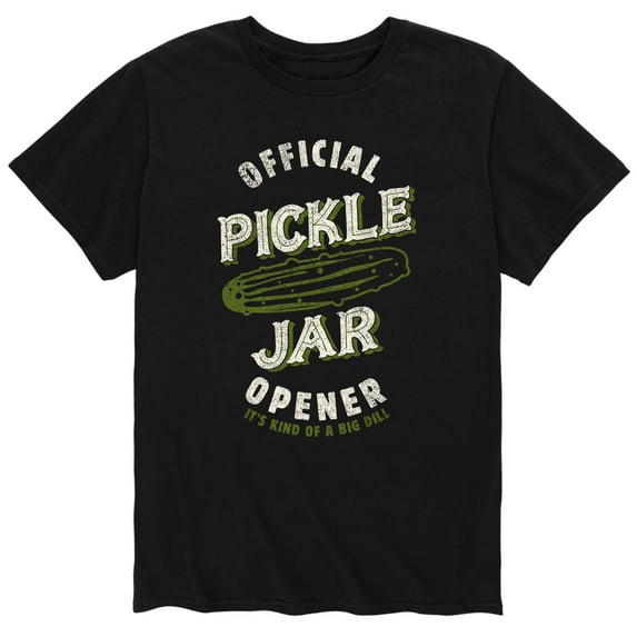 Instant Message - Official Pickle Jar Opener - Men's Short Sleeve Graphic T-Shirt