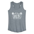 thumbnail image 1 of Instant Message - Oh Hey Vacay - Women's Racerback Tank Top, 1 of 6