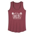 thumbnail image 1 of Instant Message - Oh Hey Vacay - Women's Racerback Tank Top, 1 of 6
