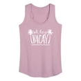 thumbnail image 1 of Instant Message - Oh Hey Vacay - Women's Racerback Tank Top, 1 of 6