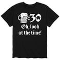 thumbnail image 1 of Instant Message - Oh Look At The Time - Men's Short Sleeve TGraphic T-Shirt, 1 of 5