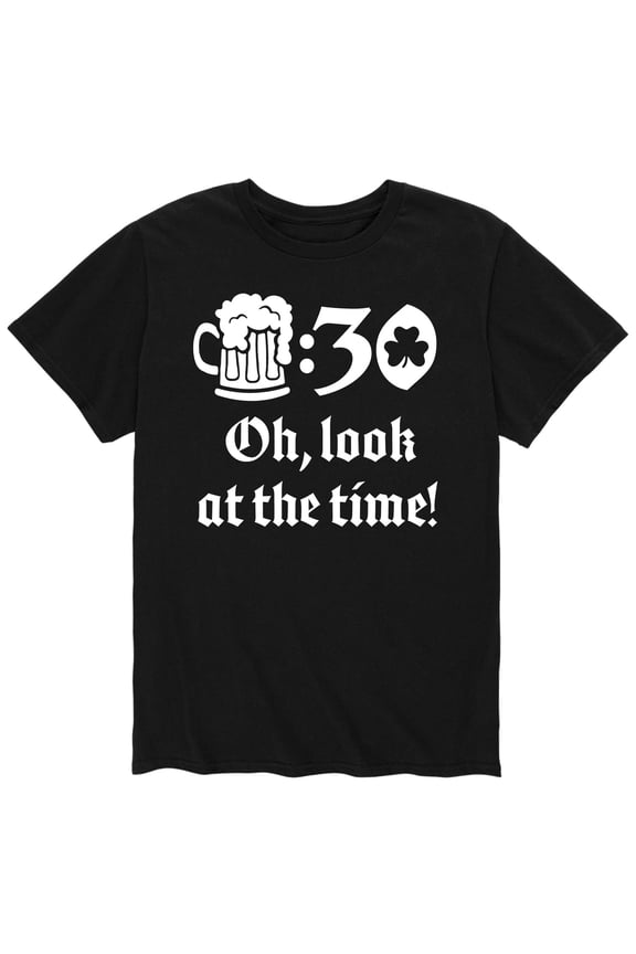 - Oh Look At The Time - Men's Short Sleeve TGraphic T-Shirt