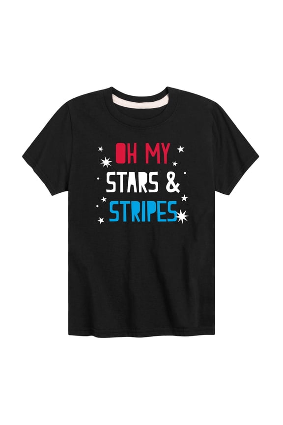- Oh My Stars And Stripes - Toddler And Youth Short Sleeve T-Shirt