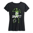 thumbnail image 1 of Instant Message - Oh Snap - Women's Short Sleeve Graphic T-Shirt, 1 of 5
