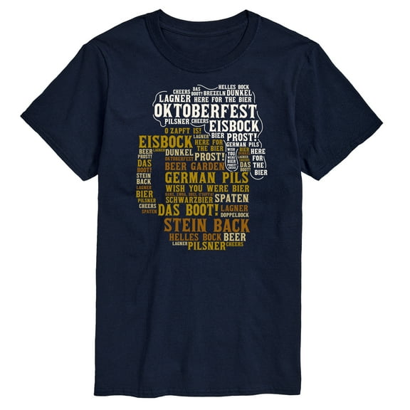 Instant Message - Oktober Fest Stein - Men's Short Sleeve Graphic T-Shirt