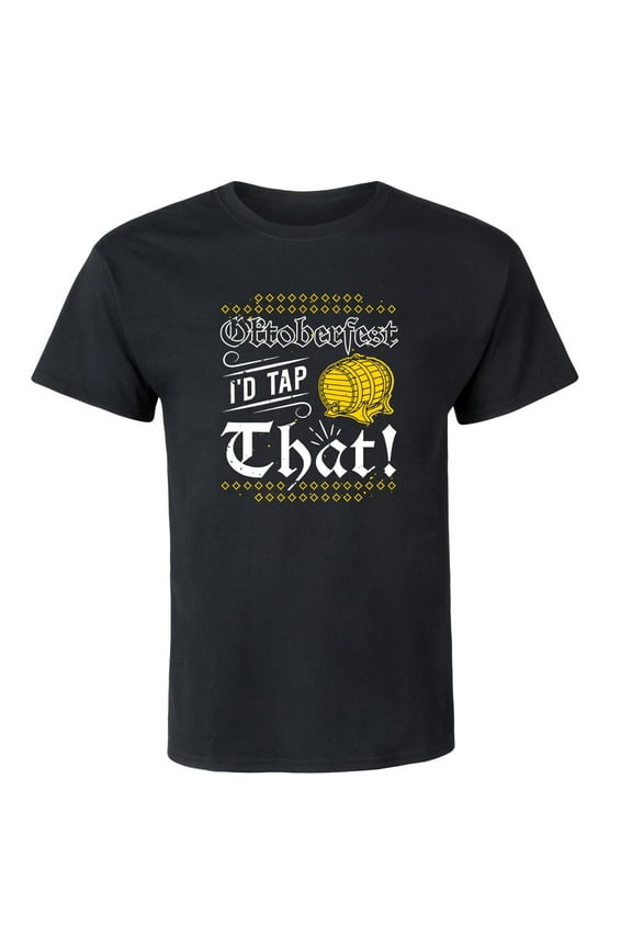 - Oktoberfest Id Tap That - Men's Short Sleeve Graphic T-Shirt
