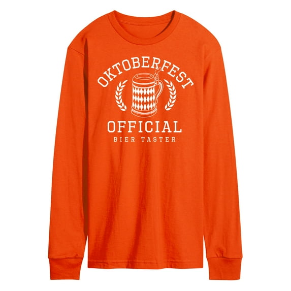 Instant Message - Oktoberfest Official Bier Taster - Men's Long Sleeve T-Shirt