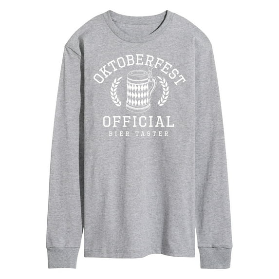 Instant Message - Oktoberfest Official Bier Taster - Men's Long Sleeve T-Shirt