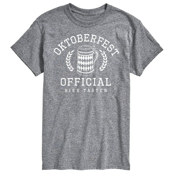 Instant Message - Oktoberfest Official Bier Taster - Men's Short Sleeve Graphic T-Shirt
