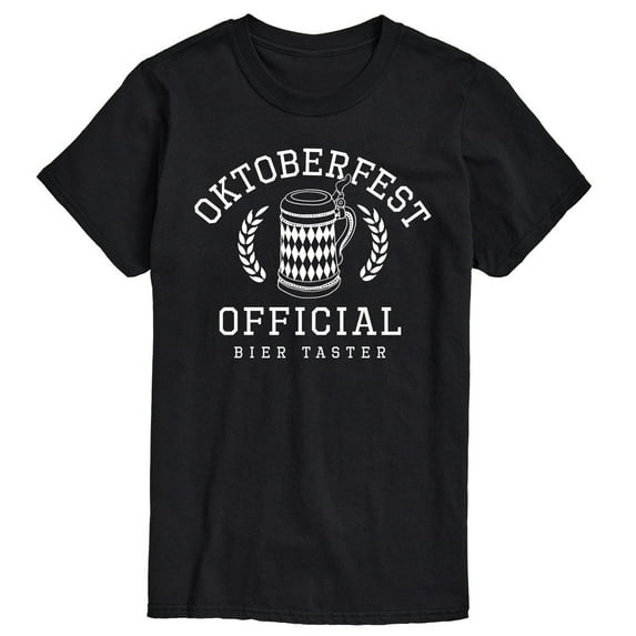 Instant Message - Oktoberfest Official Bier Taster - Men's Short Sleeve Graphic T-Shirt