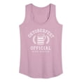thumbnail image 1 of Instant Message - Oktoberfest Official Bier Taster - Women's Racerback Tank Top, 1 of 6