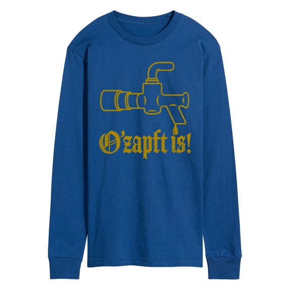 Instant Message - Oktoberfest Ozapft Is - Men's Long Sleeve Graphic T-Shirt