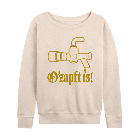 Instant Message - Oktoberfest Ozapft Is - Women's French Terry Long Sleeve Shirt