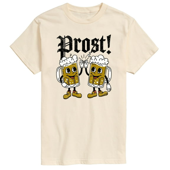 Instant Message - Oktoberfest Prost Beers - Men's Short Sleeve Graphic T-Shirt