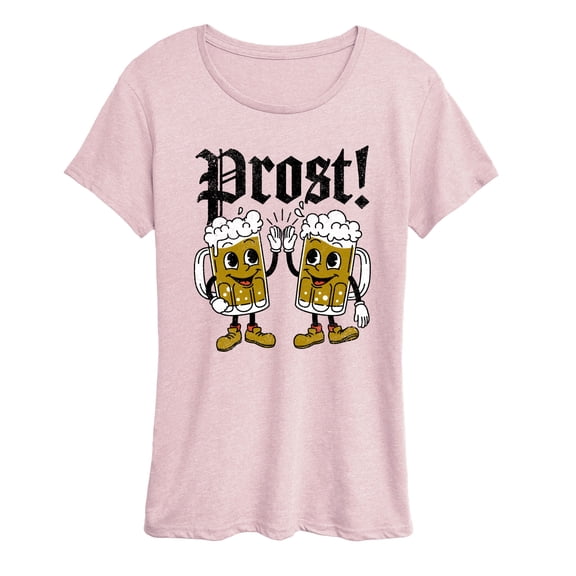 Instant Message - Oktoberfest Prost Beers - Women's Short Sleeve Graphic T-Shirt
