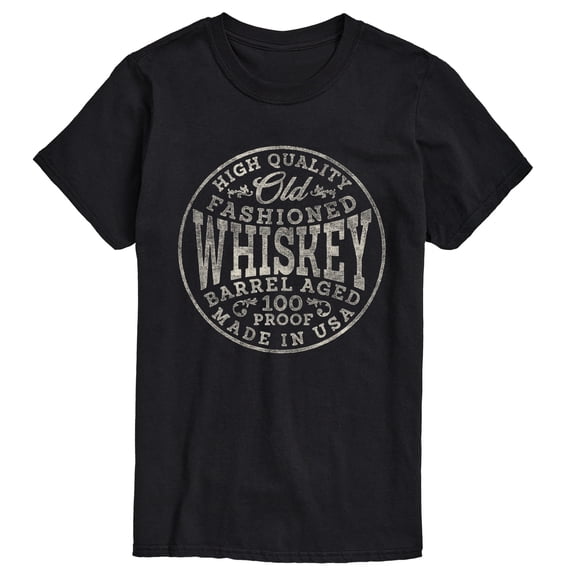 Instant Message - Old Fashioned Whiskey Short Sleeve Graphic T-Shirt
