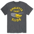 thumbnail image 1 of Instant Message - Omelette That Slide - Men's Short Sleeve Graphic T-Shirt, 1 of 5