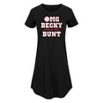thumbnail image 1 of Instant Message - Omg Becky Look At That Bunt - Women's Any Way Dress, 1 of 7