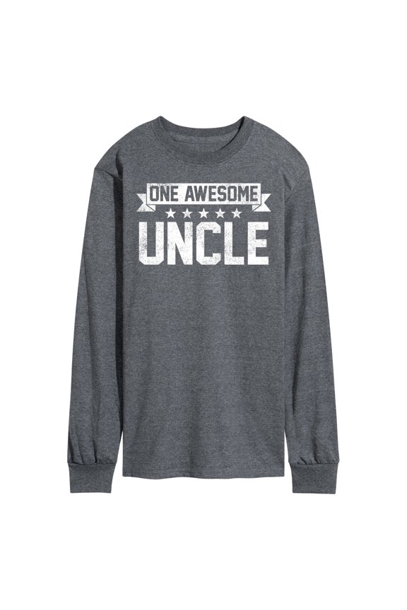 - One Awesome Uncle - Men's Long Sleeve T-Shirt