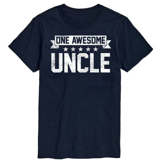 Instant Message - One Awesome Uncle - Men's Short Sleeve Graphic T-Shirt