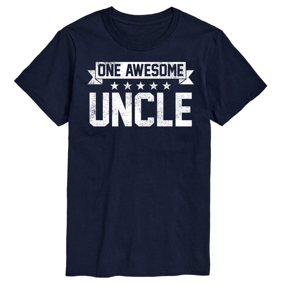 Instant Message - One Awesome Uncle - Men's Short Sleeve Graphic T-Shirt
