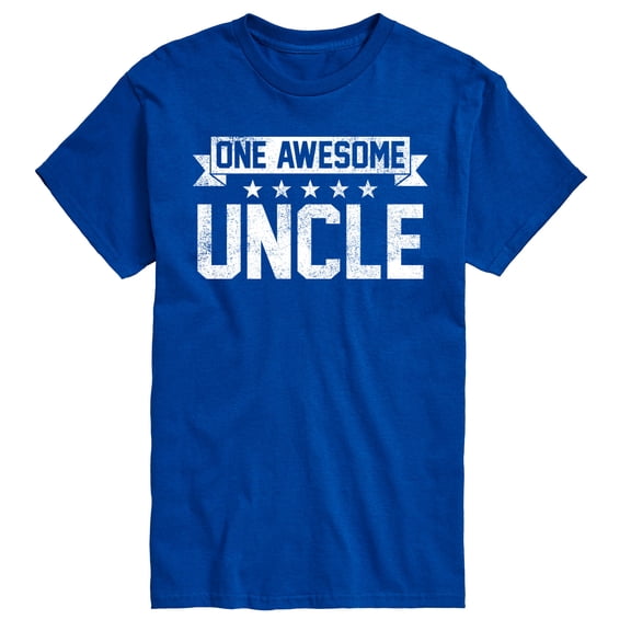 Instant Message - One Awesome Uncle - Men's Short Sleeve Graphic T-Shirt
