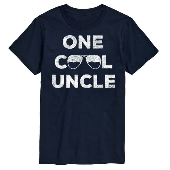 Instant Message -One Cool Uncle - Men's Short Sleeve Graphic T-Shirt