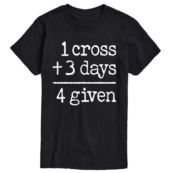 Instant Message - One Cross Three Days - Men's Short Sleeve Graphic T-Shirt