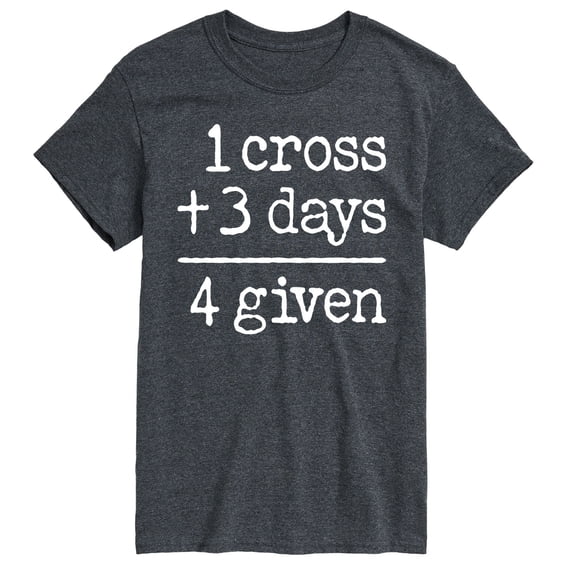 Instant Message - One Cross Three Days - Men's Short Sleeve Graphic T-Shirt