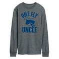 thumbnail image 1 of Instant Message - One Fly Uncle - Men's Long Sleeve T-Shirt, 1 of 6