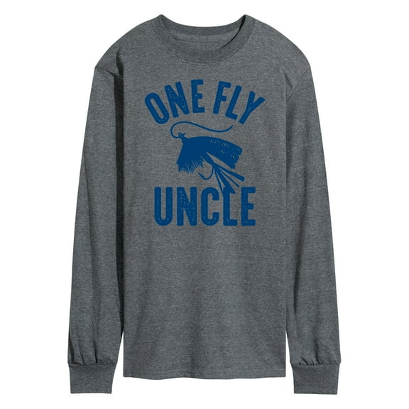 Instant Message - One Fly Uncle - Men's Long Sleeve T-Shirt